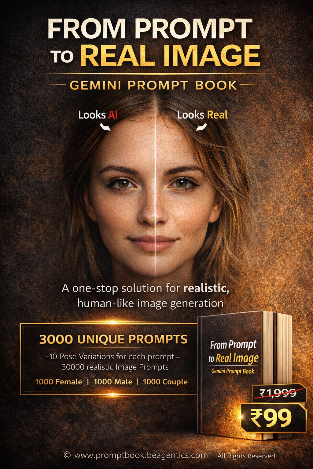 Gemini Prompt Book Cover
